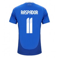 Italien Giacomo Raspadori #11 Hemmatröja EM 2024 Kortärmad
